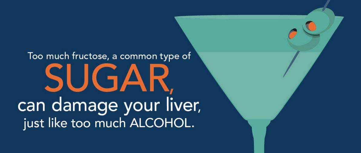 sugar vs alcohol
