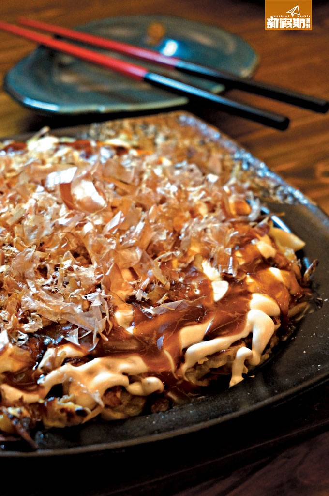 大阪燒 W11,000/HK$84 味道甚有日式地道風味，章魚足料，麵粉不會過於漿口。