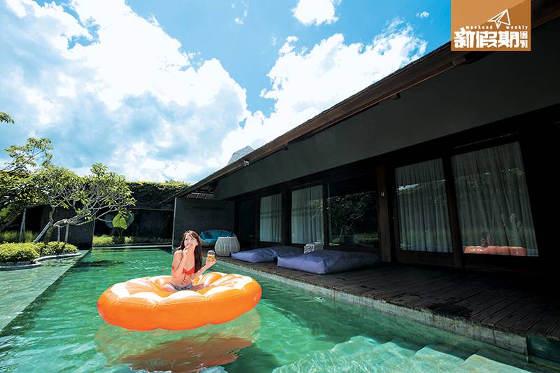 峇里 （2015年6月開業）每間Villa均設有私人泳池，夠晒隱密，鍾意點玩都得啦！