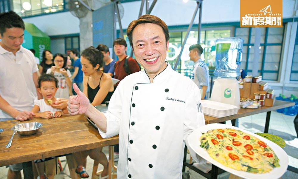 名廚Ricky Cheung 30分鐘剩菜變意大利菜