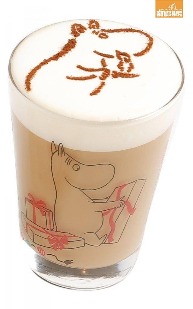 Moomin Café 聖誕版姆明牛奶咖啡 $88