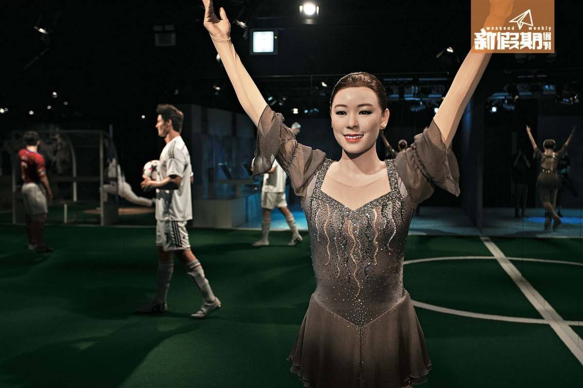 Grevin Seoul Museum 除了歌手、演員，Grevin也特意向韓國的國際級運動選手致敬，如花式溜冰選手金妍兒和曼聯成員之一朴智星等。