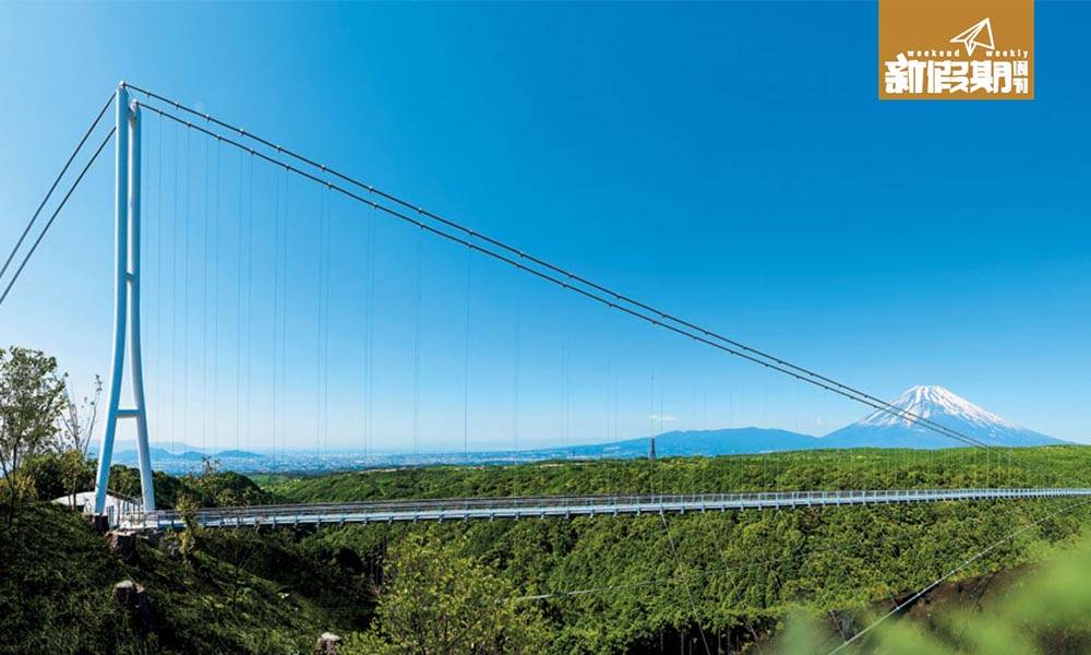 全長400米 絕景「富士見」大吊橋 |靜岡|