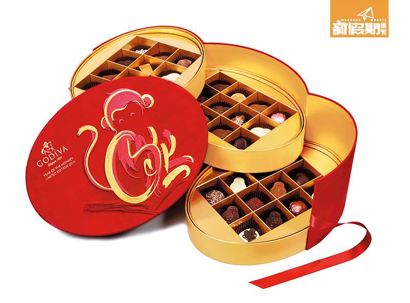 拜年 GODIVA新年巧克力珠寶禮盒 $1,238（2）