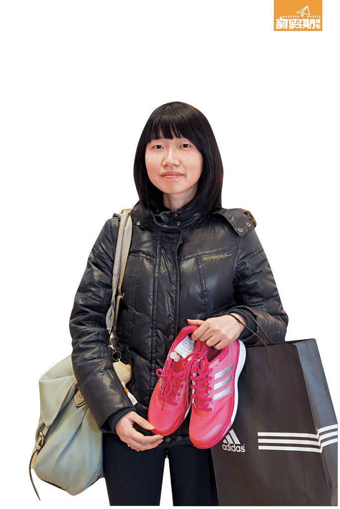 台北人 Ivy：「整整逛了五個小時，目前買了一雙球鞋，是街外的7折！」