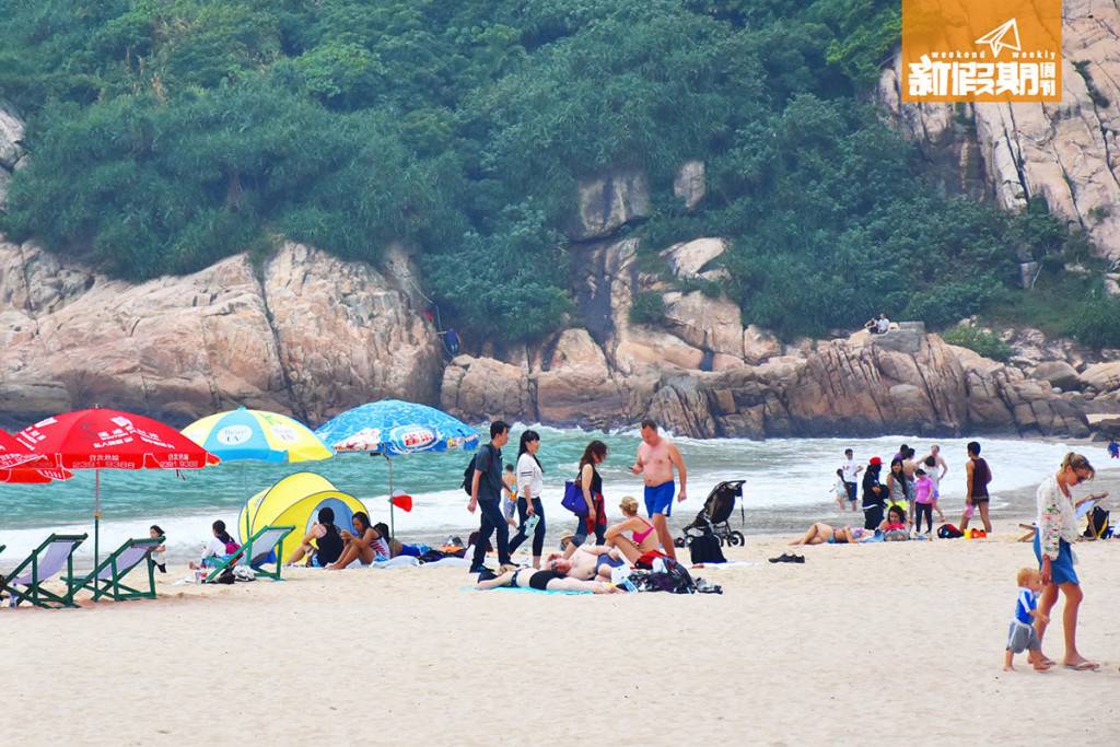香港沙灘好去處 石澳更有不少外國美女，可以交流交流呀！
