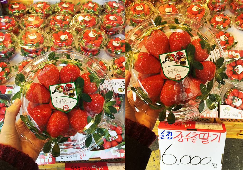 首爾。在哪裡6折買到又甜又大 韓國靚草莓 ？(附地址)@Patc 遊走泡菜國
