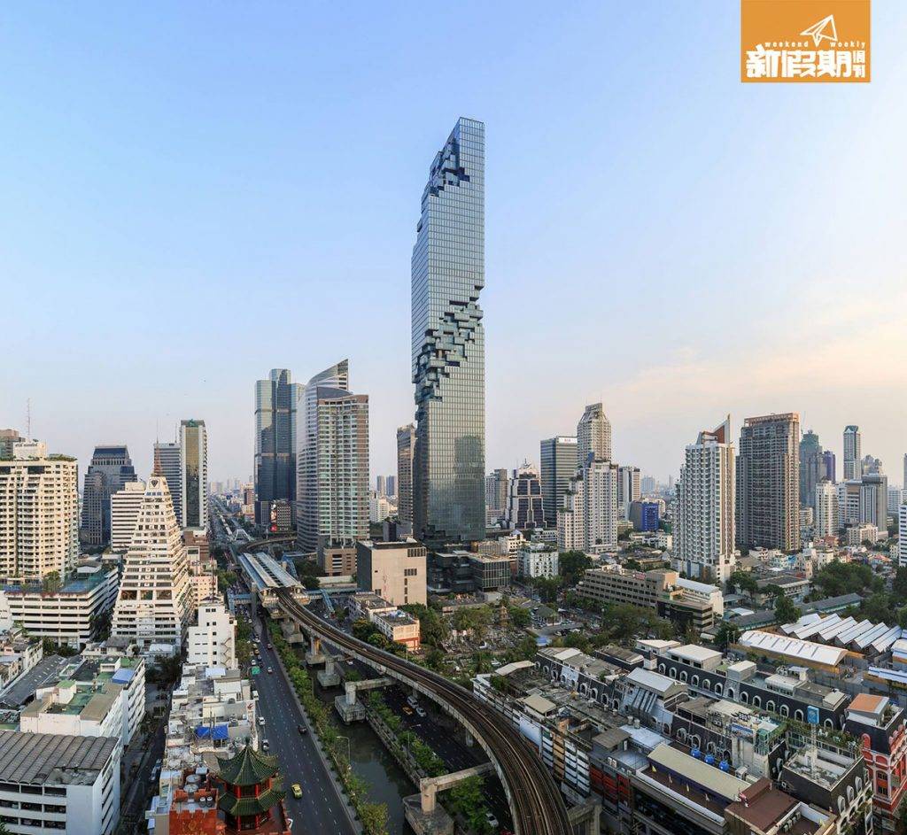 曼谷 新酒店 2018 潮牌EDITION從外形來看好有藝術感，現已成為泰國最高建築物。