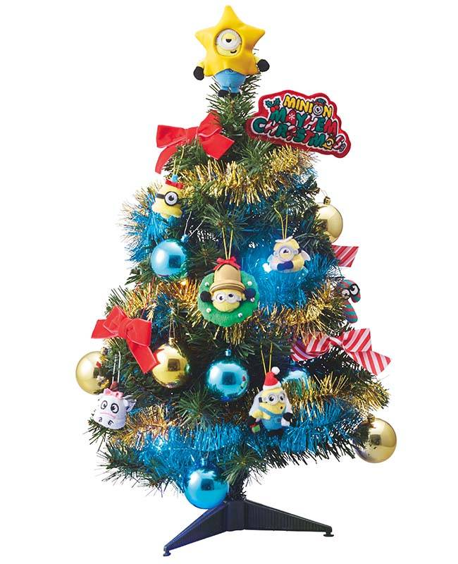 USJ聖誕節 這棵小小的聖誕樹掛滿Minions吊飾，絕對是fans入貨首選！