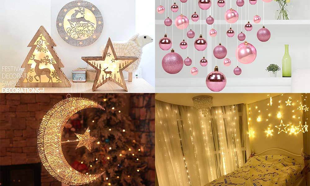 聖誕飾物、星形LED燈飾、氣氛蠟燭台! 18款淘寶佈置好物推介