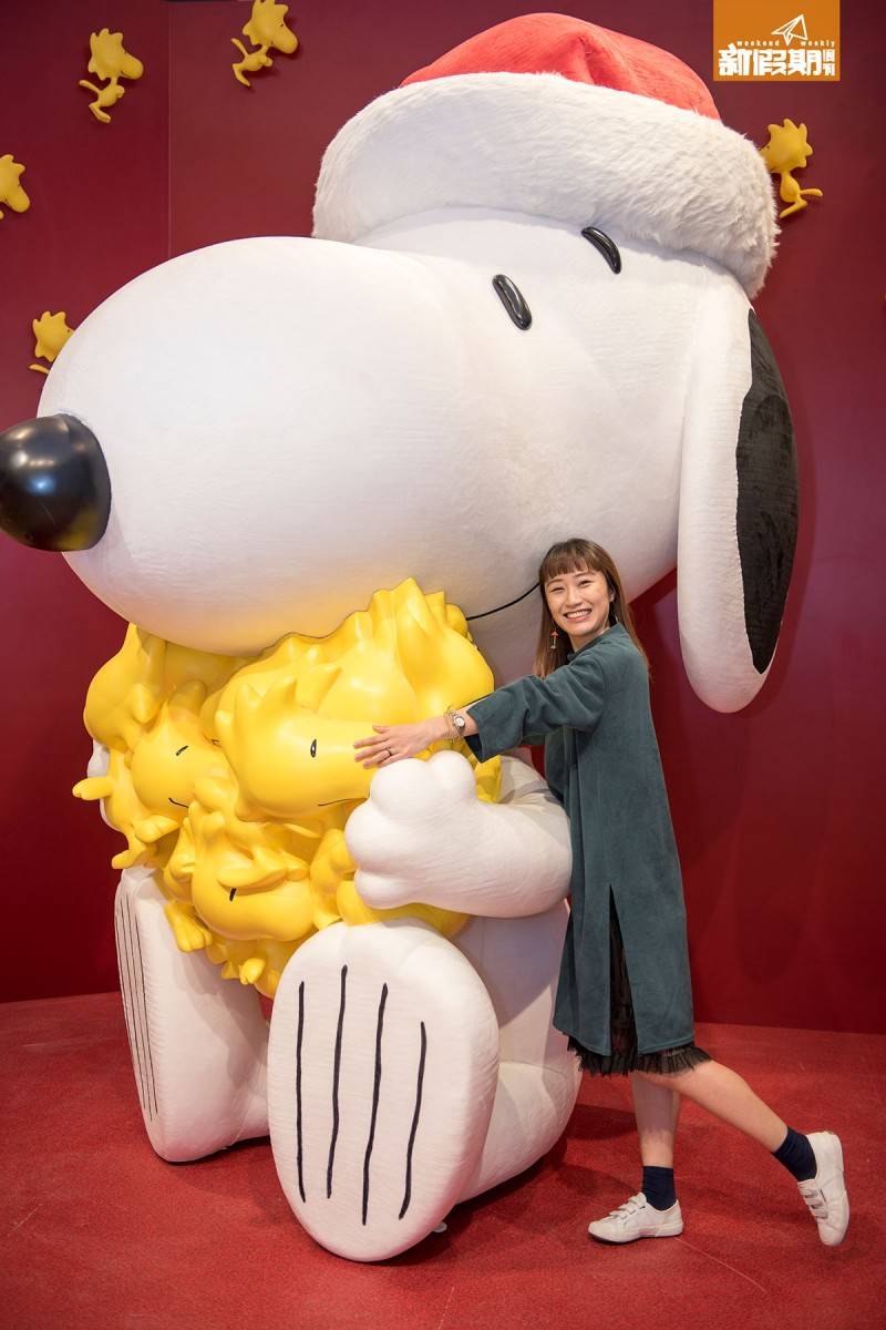 snoopy 2米高的Snoopy～一定要攬攬！