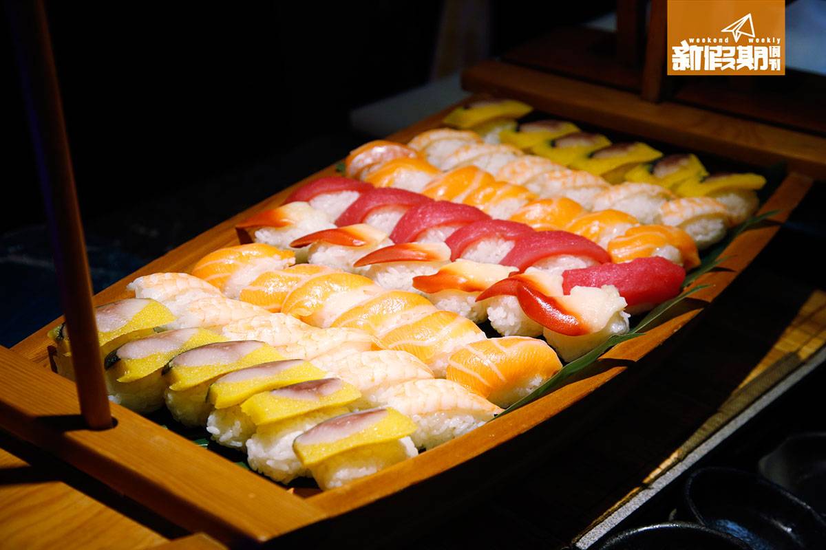 即開生蠔 生蠔自助餐 尖沙咀 亦有壽司。