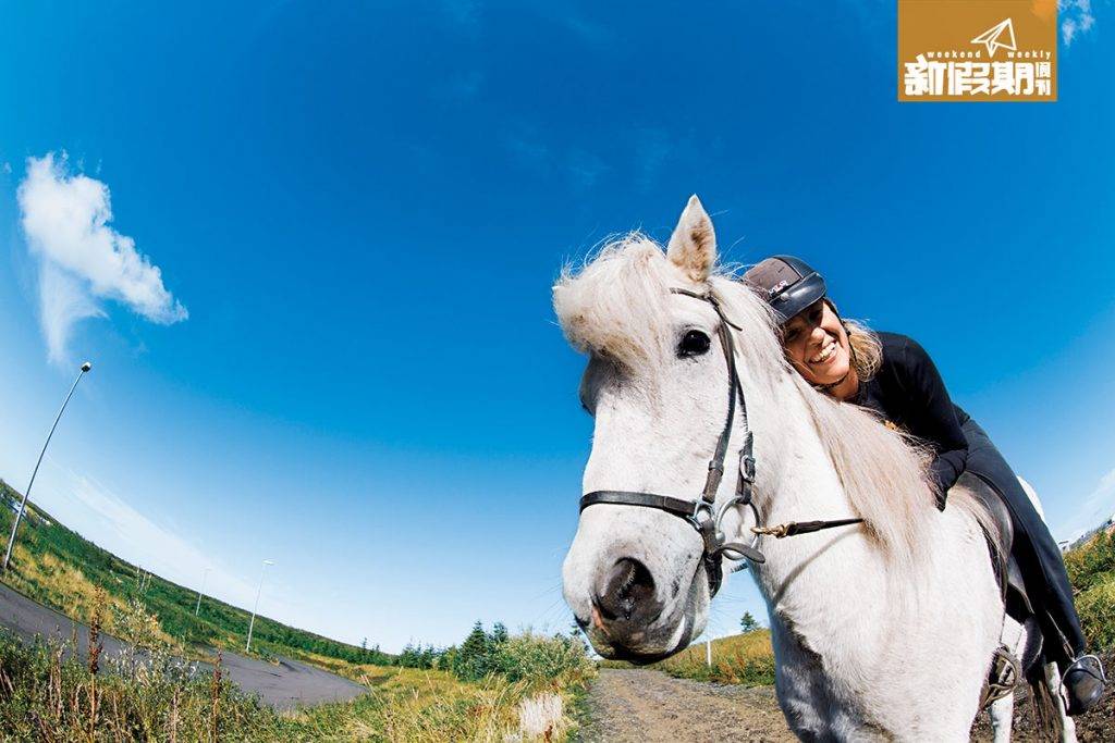 冰島 極光 諗下冰島之旅可以騎馬，親親大自然，感覺多好。