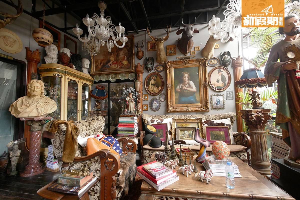 曼谷 胡慧冲 整間店都十分有小歐洲風情，慢慢細心欣賞老闆的收藏，絕對會發掘到不少珍寶，大開眼界。