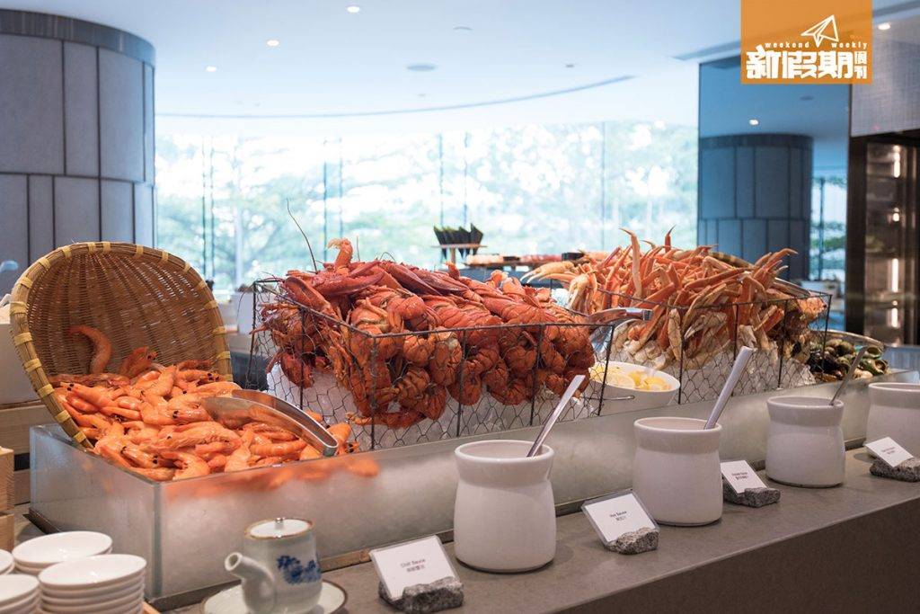 千禧新世界香港酒店 6款凍海鮮。