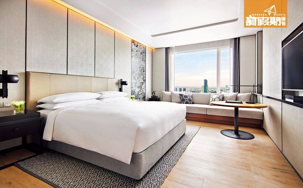 曼谷 新酒店 2018 基本Studio Standard有約400呎，空間闊落，惟布置沒有驚喜。