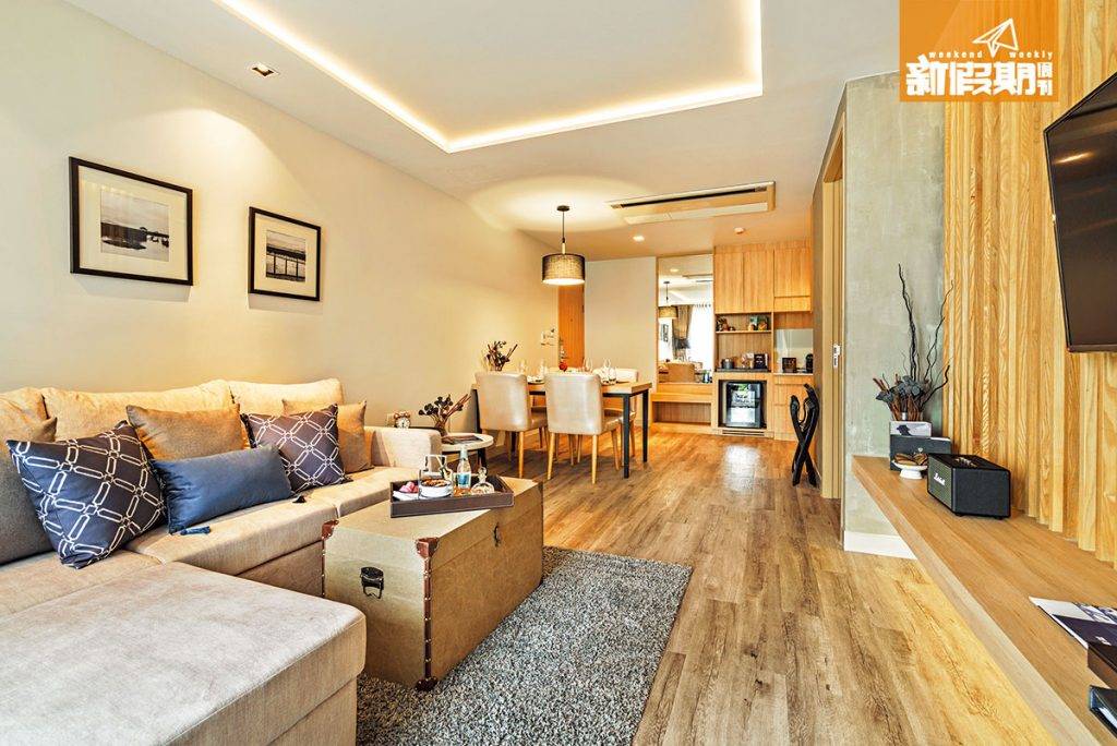 曼谷 新酒店 2018 想住得闊落，酒店最大房型One bedroom Suite超過600平方呎，備有私人露台和客飯廳。