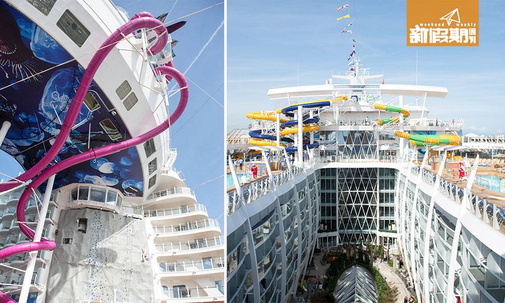 海洋交響號｜$13,000 坐全球最大郵輪！ 食玩住最強攻略：10層樓滑梯、Zipline