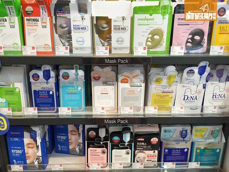 韓國購物 去藥妝店當然要掃 Mask ！
