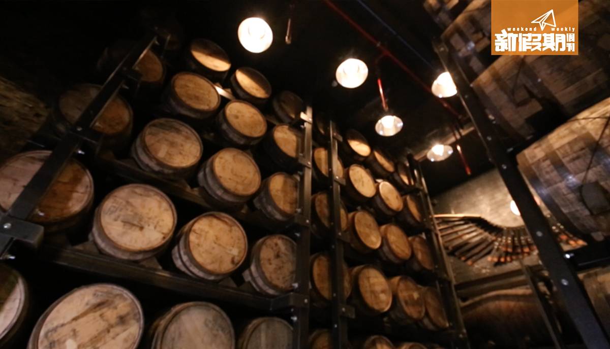 愛爾蘭 威士忌 品牌陳貯倉庫（Maturation Warehouse）是都柏林唯一現存且對外開放的陳釀倉庫，這裡設89個木桶。