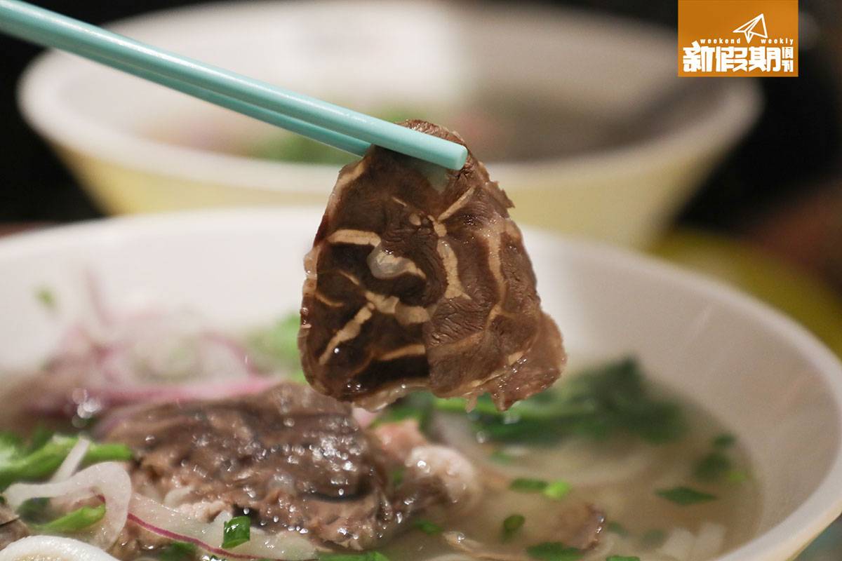 越南牛肉粉 金錢腱太薄，沒有咬口