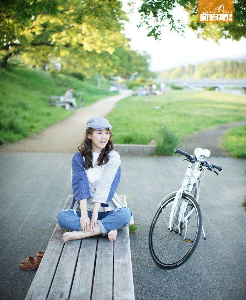大阪 京都 閨密 平日或假日也有不少人來騎單車。