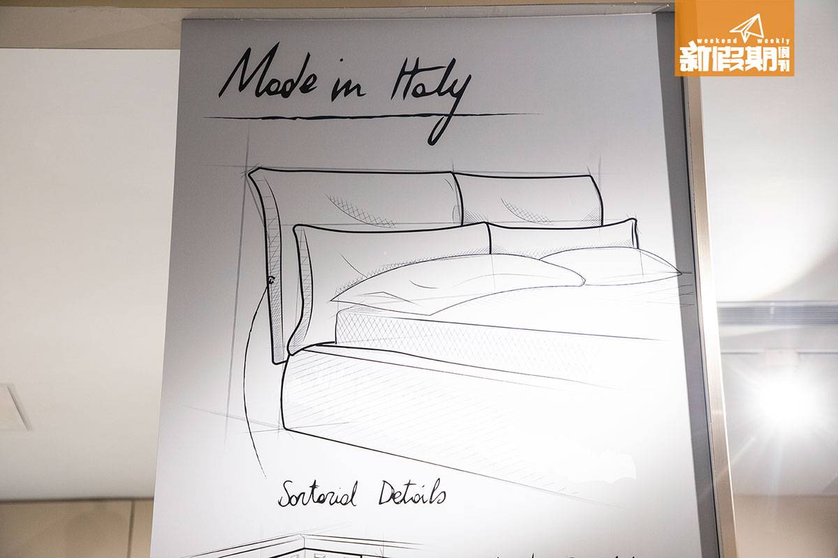 塵蟎 床 dorelan 意大利設計床褥。