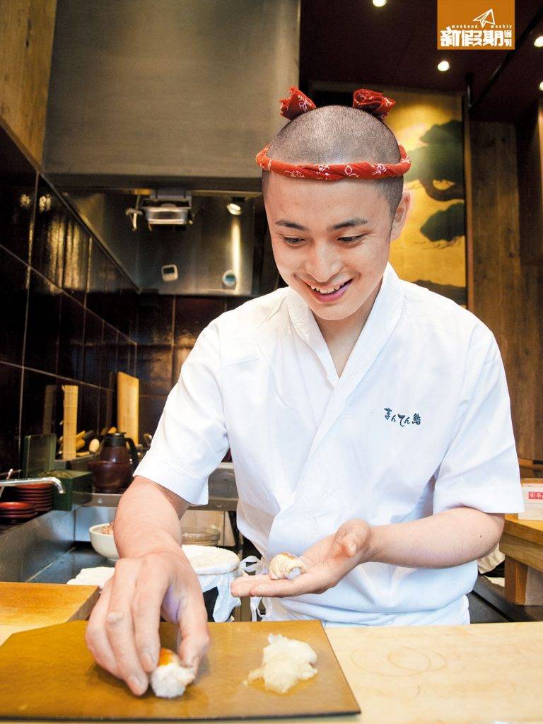 日本 飲食 江戶風味的握壽司是簡化版箱壽司，可當成當時的速食。