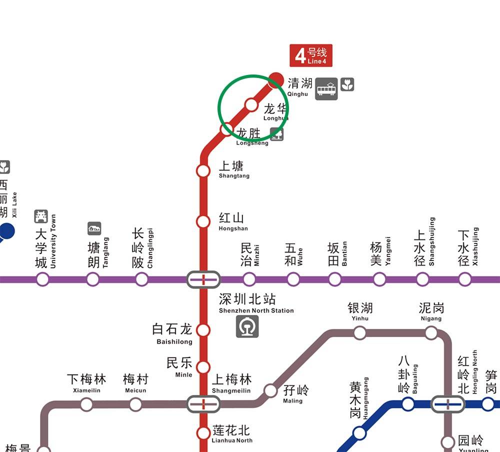 深圳好去處 壹方天地位於4號線龍華站。