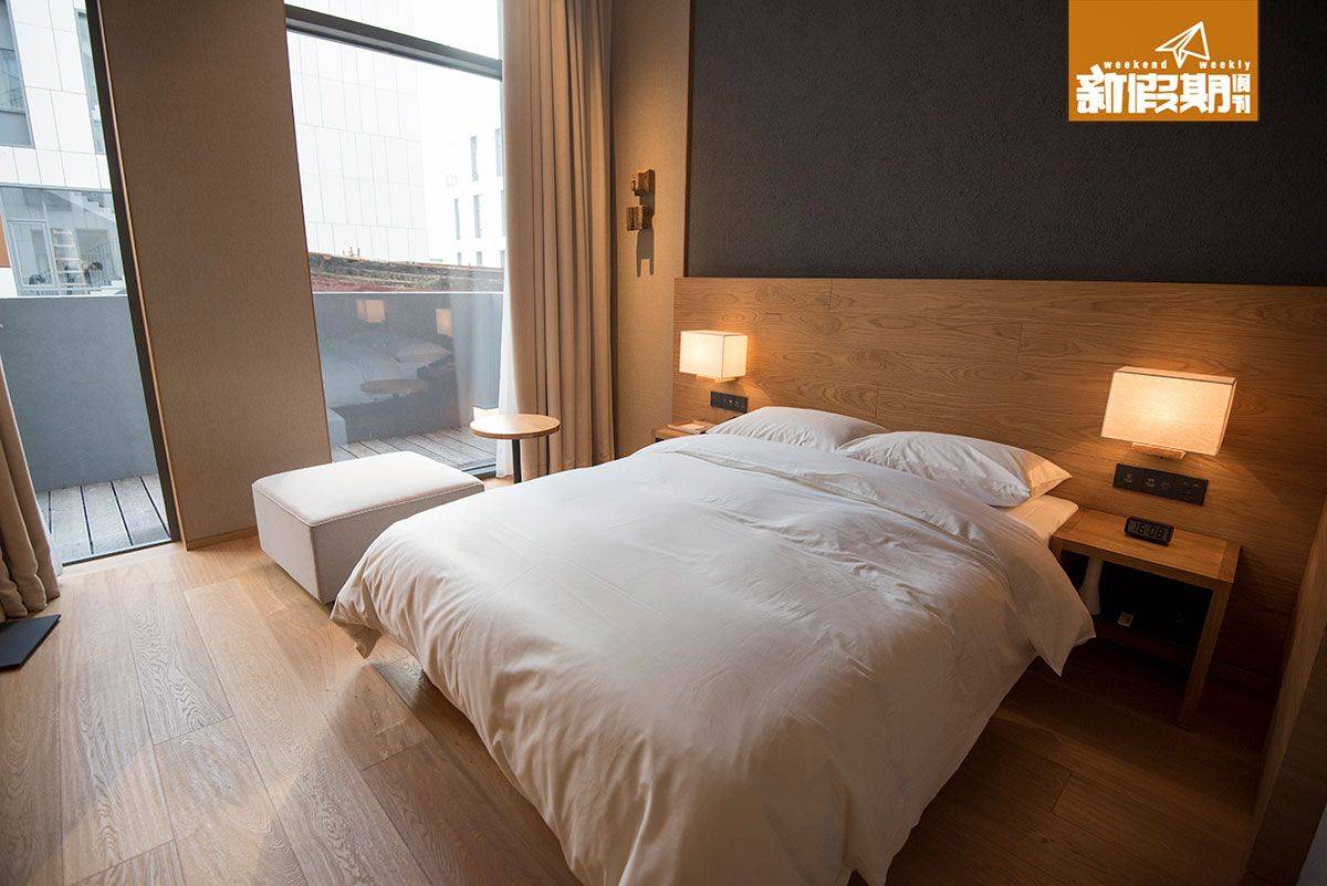深圳好去處 酒店 最基本的一張雙人床房。
