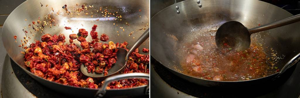 辣椒油 店內所有辣椒調味，為保新鮮只會保存一星期。