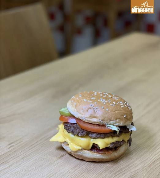 灣仔美食 Bacon-Cheese Burger
