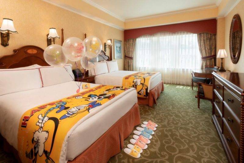生日優惠 迪士尼酒店房間仲有氣球，為壽星仔女慶祝，好貼心！