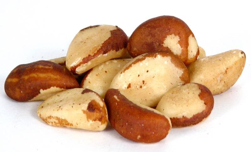 二噁英 Mandy特別推介巴西果仁(Brazil nuts)，硒質是眾食物之首，食一粒已經足夠一日硒質所需。