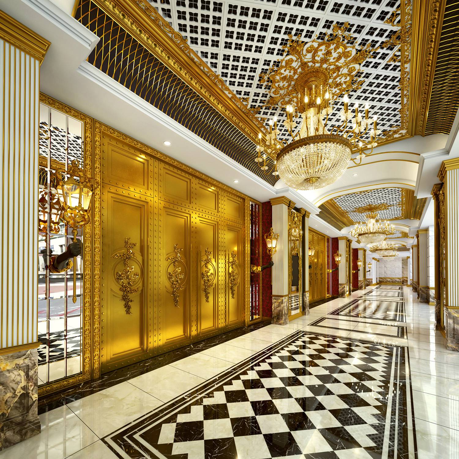歷山酒店 裝潢融入了維多利亞時期的歐式經典，設計豪華又不失現代感～
