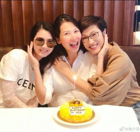 蔡少芬、陳法蓉和洪欣是娛樂圈出名的好姊妹。
