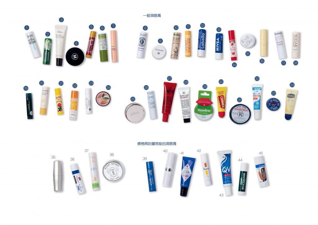 消委會抽驗45款市面潤唇膏，發現8成含有害物質。