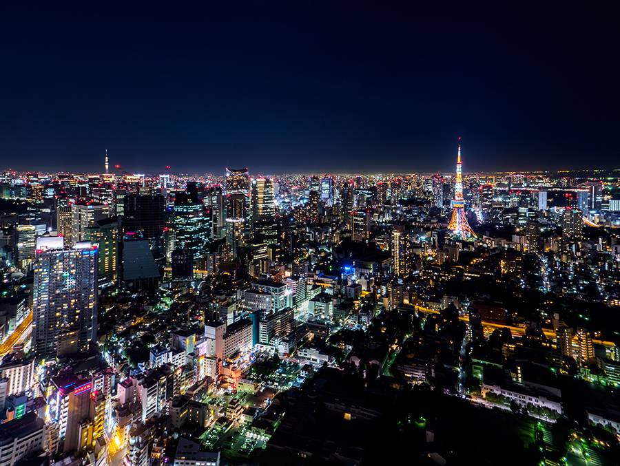 東京自駕遊 東京城市展望台可以清淅看到東京都內街景，就連2020年奧運會場都可以清楚看到！