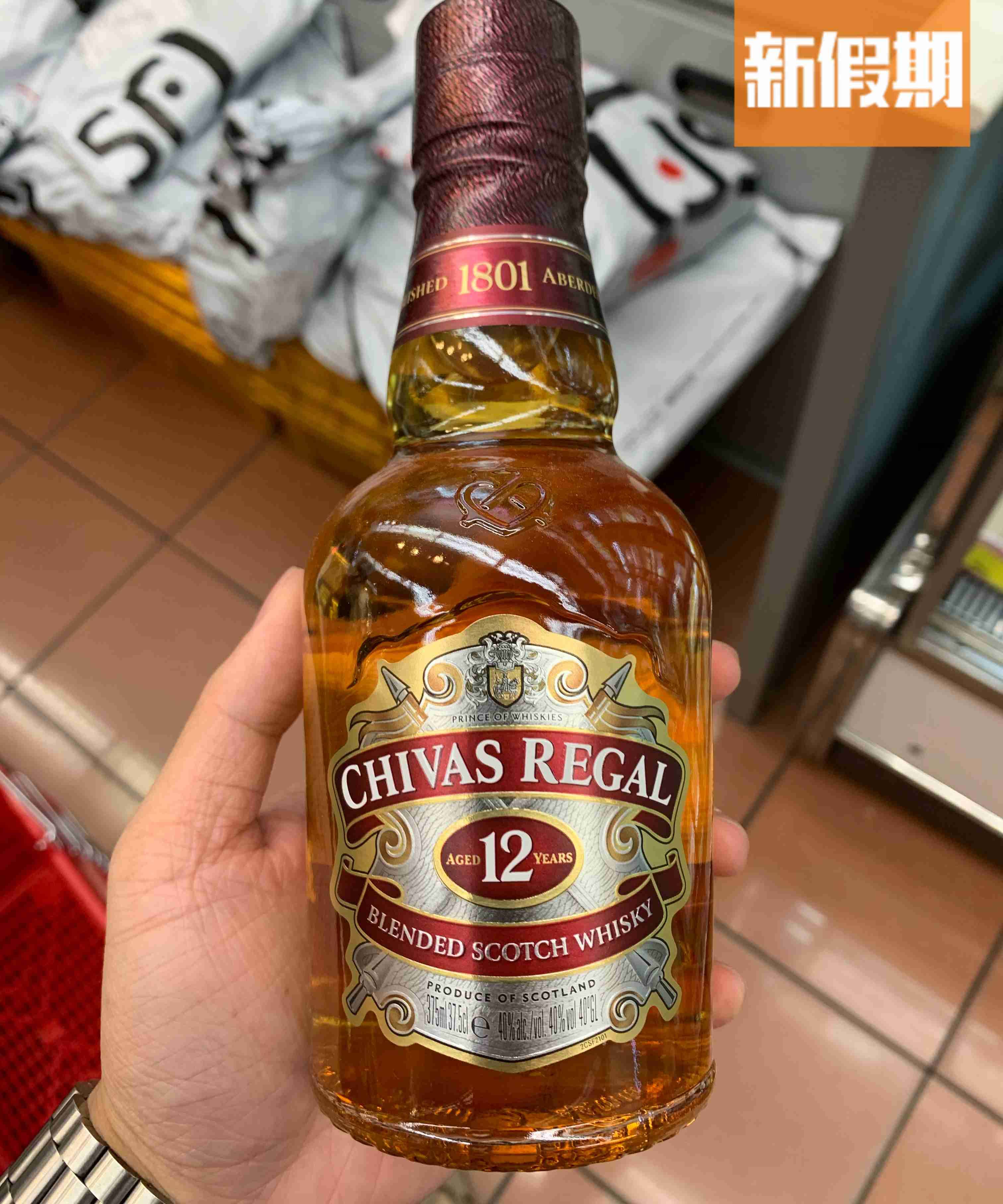 芝華士12年威士忌(Chivas12)375ml/8(OK便利店)