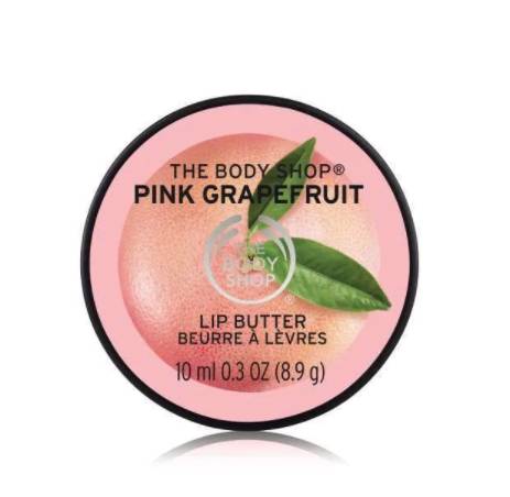 潤唇膏 9.「The Body Shop Pink Grapefruit Lip Butter」