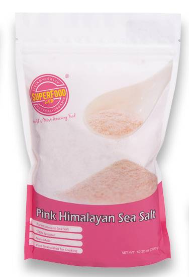 消委會 Super Food Lab – 喜馬拉亞山粉紅海鹽 Pink Himalayan Sea Salt (Fine Granulated) $69.9/350克