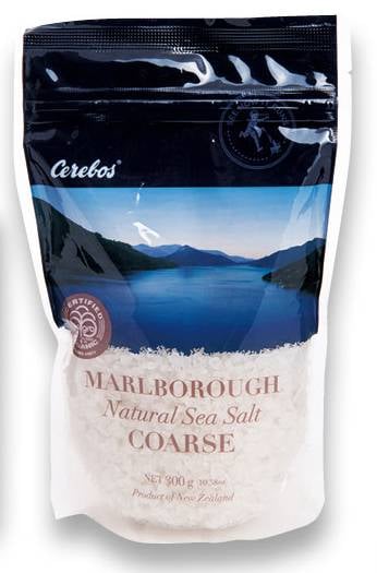 消委會 食益寶 Cerebos – Marlborough Natural Sea Salt Coarse $53.9/300克