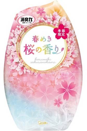 櫻花 雞仔牌素素芳香凝香液 $29.9（原價$32.9） 散發出淡淡櫻花味的凝香液，讓家居洋溢濃濃春意。