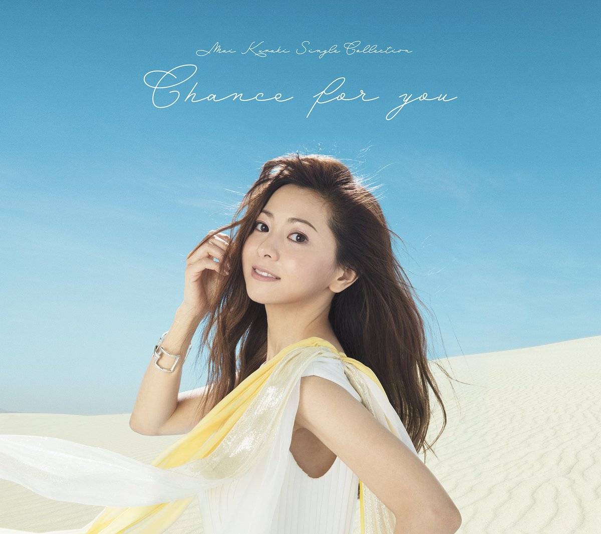 去年底推出，20周年紀念全新精選專輯 CD 日本盤. 「Mai Kuraki Single Collection ～Chance for you～」