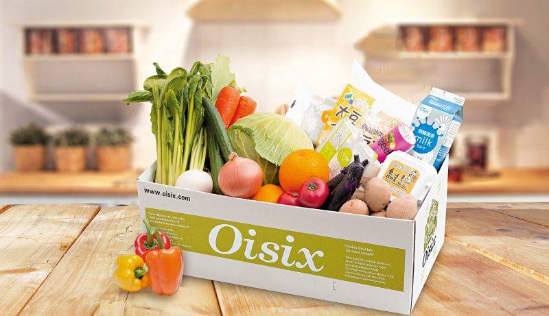 網購 網購食材包Oisix Weekly每星期會送上一個Weekly Box，內含約18款日本直送食材，客人可隨意加減產品，並以優惠價$1加購限定商品。