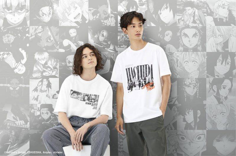 鬼滅之刃 人氣服裝品牌UNIQLO及GU將聯乘《鬼滅之刃》，推出多款主題T-shirt。