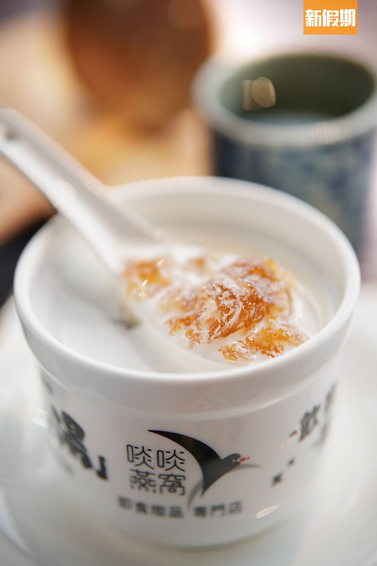 啖啖燕窩 北海道3.6牛奶桃膠單售價，桃膠夠大塊，口感滑爽，帶點點清香。