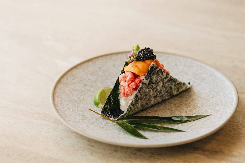 狂搶code 必吃食店大獎2025餐廳 Hiyama 日山「海膽和牛脆餅」優惠價HK$28(圖片來源:Hiyama 日山)