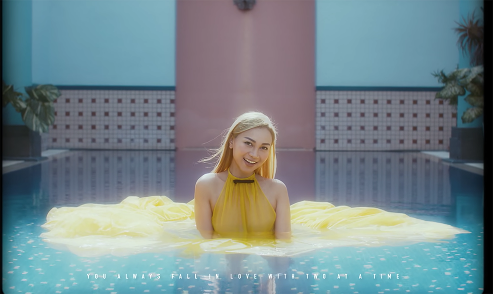 歌手AGA江海迦的曾在逸東酒店泳池拍攝MV。
