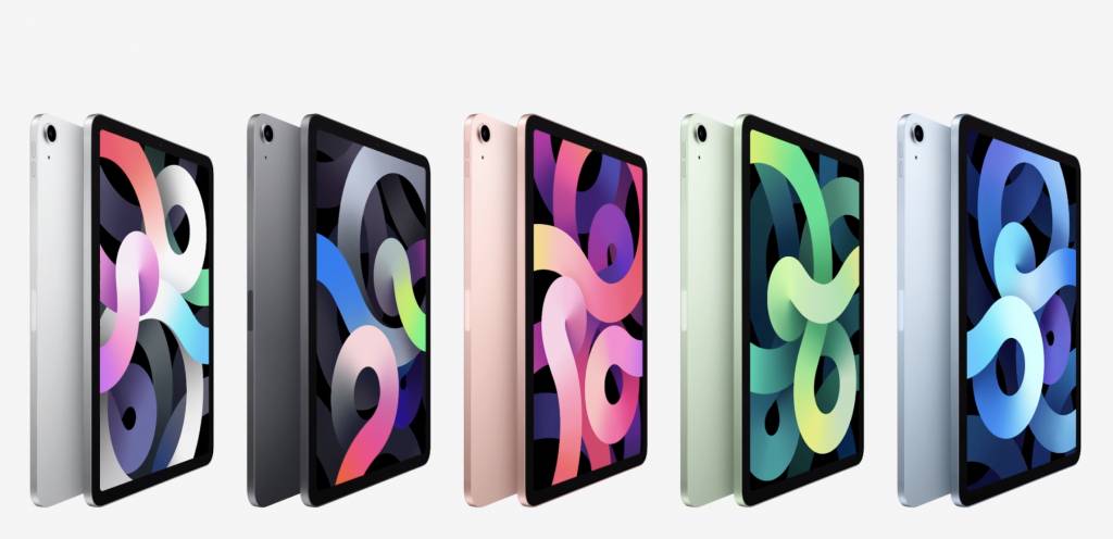 iPad Air 備有多色選擇